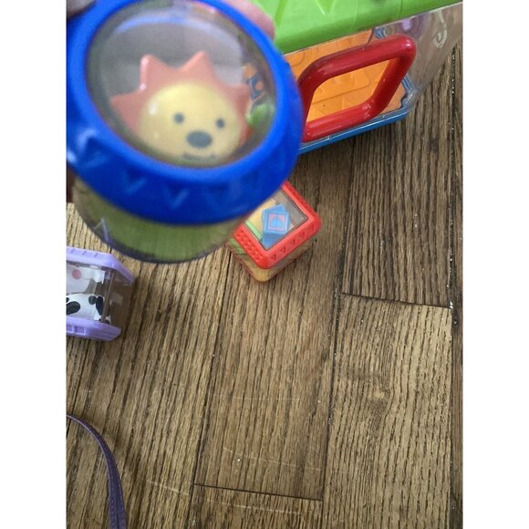 Fisher Price Peek A Boo Block Shape Sorter Baby Musical Sounds Cube FOR REPAIR - Picture 7 of 12